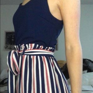 francesca’s striped romper